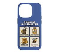 Guide de l'apiculteur : ce Que Je Fais Pendant Mon Temps Libre Bee Men Coque pour iPhone 14 Pro