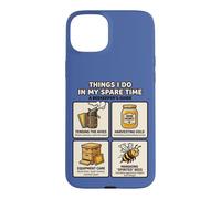 Guide de l'apiculteur : ce Que Je Fais Pendant Mon Temps Libre Bee Men Coque pour iPhone 15 Plus