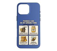Guide de l'apiculteur : ce Que Je Fais Pendant Mon Temps Libre Bee Men Coque pour iPhone 16 Pro Max