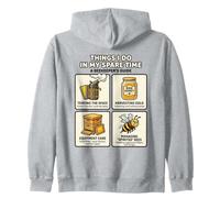 Guide de l'apiculteur : ce Que Je Fais Pendant Mon Temps Libre Bee Men Sweat à Capuche