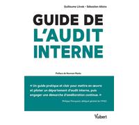 Guide de l'audit interne Défis et enjeux - Théorie et pratique - Guillaume Litvak - Vuibert - broché - Guide