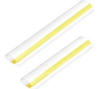 Guide de lecture avec règle - Transparent Acrylique, Règle avec lentille 2X pour traitement de données, pour documents de conception de classe scolaire étudiants