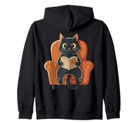 Guide de Lecture drôle des Chats sur Les Mauvais comportements pour Les Amateurs de Poulet Sweat à Capuche