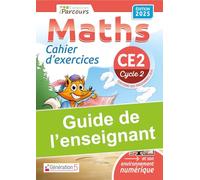 Guide de l'enseignant cahier iParcours maths CE2 (2025)