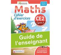 Guide de l'enseignant cahier iParcours maths CE2 (2025)