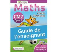 Guide de l'enseignant cahier iParcours maths CM2 (2020) - Katia Hache - Generation 5 Eds - broché - Scolaire / Universitaire