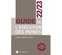 Guide de l'exécution des peines 22/23