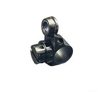 Guide de ligne CNC en alliage de précision pour moulinets Abu Garcia 3.5 génération compatible avec DZ8 pour BF8 Line Exit Mount Spécifications (Noir)