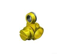 Guide de ligne en alliage pour moulinets Abu Garcia 3.5 Gen - Mise à niveau de sortie d'appât usinée CNC - Pièce d'eau salée antirouille (jaune citron)