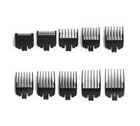 Guide De Limite De Tondeuse À Cheveux, Peigne De Protection, Fixation 1.5-25mm, Outil Universel De Coupe De Cheveux, Peignes De Limite De Tondeuse, 10 Pièces(10pcs Black)