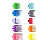 Guide De Limite De Tondeuse À Cheveux Professionnelle, Peigne | De Protection, Fixation 1.5-25mm, Outil De Coupe De Cheveux Universel, Peignes De Limite, 10 Pièces(10pcs Colorful)