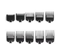 Guide De Limite De Tondeuse À Cheveux Professionnelle, Peigne De Protection, Fixation 1.5-25mm, Outil De Coupe De Cheveux, Peignes De Limite, 10 Pièces(10pcs Black)