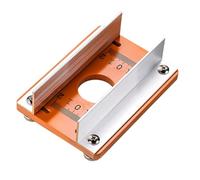 Guide de machine de routage - Outil gabarit à bord rond | Guide de routage de précision | Modèles à rayon d'angle rond pour le travail du bois | Guide de machine de routage multifonctionnel pour les