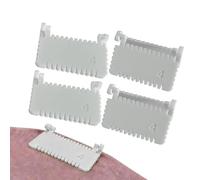 Guide De Main, Règle Réutilisable 3mm/4mm, Jeu de 4 Gabarits de Point de Bordure et, Pour Tissu Droit Et Courbe Vêtement Débutantes Femmes Création