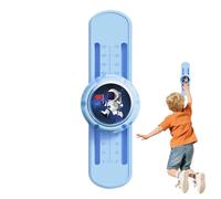 Guide de mesure de la hauteur - Entraîneur vertical pour avec compteur vocal - Forme de girafe - Échelle de croissance sans perçage pour appareils d'entraînement - Pour chambre d'enfant