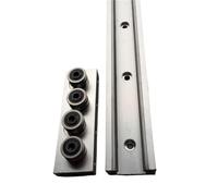 Guide de mouvement linéaire à Double axe intégré SGR10N/SGB10, roulement rouleaux bicolore, curseur Rail coulissant 1 pièces(BlackSGR10N-rail0.1m)