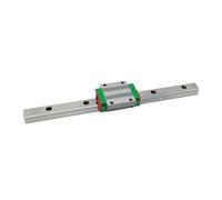 Guide de mouvement linéaire miniature Rail de guidage linéaire EGW20 avec curseur EGW20CC Guide linéaire haute précision 100-550 mm + 1 imprimante 3D coulissante (330 mm)