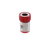 Guide de Percage Anneau universel for foret de 6.35mm, 1/4 pouces, aimant puissant, magnétiseur, 1/2/3/6 pièces(1pcs red)