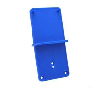 Guide de perçage de charnière de 35 mm et 40 mm pour portes d'armoires - Outil à main ABS pour le travail du bois avec marquage double taille pour 35 mm/40 mm (bleu)