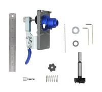 Guide de perçage de menuiserie 35 mm avec gabarit d'alésage de charnière en aluminium pour portes d'armoires