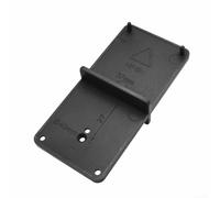 Guide de perçage de trou de charnière 35 mm 40 mm pour installation de porte d'armoire, outil de guidage de foret de travail du bois compatible avec 3,5 en 1 (noir)