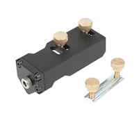 Guide de perçage en aluminium Outil d'assistant de poinçonnage pour meubles Guide d'extrusion en métal manuel Outil de poinçonnage en aluminium