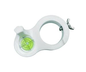 Guide de perçage horizontal en plastique avec niveaux intégrés Perçage de trous léger pour le travail du bois et les projets de précision Observateur de trous de précision