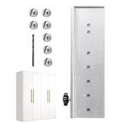 Guide de perçage | Localisateur de poinçons en d'aluminium léger | Guide de forage à main, pour réparation de maçonnerie, menuiserie, construction, amélioration de la maison