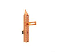 Guide de Perçage Magnétique pour Plafonds Suspendus Métal(B) | Alliage pour aluminium , aimant puissant, échelle 4 faces, anti-glissement, plafond suspendu