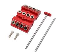 Guide de Perçage Multi Angle en Aluminium - Gabarit 30° 45° 90° pour Bois, Plaques et Tourillons - Précision et Polyvalence pour Travail de Menuiserie et Assemblage