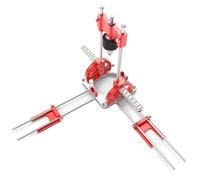 Guide de perçage multi-angles pour le travail du bois, hauteur réglable, positionnement précis, angles de perçage polyvalents