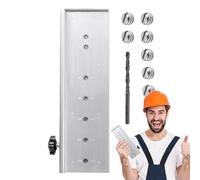 Guide de perçage - Outils de précision pour le travail du bois | Guide de perçage à trou droit - pour l'installation de matériel de construction