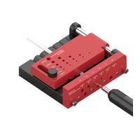 Guide de perçage portable, localisateur de positionnement du bois | Localisateur de centre de tige ronde - pour modélisme, tiroir, banc, menuiserie, atelier de positionnement de poinçonnage