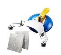 Guide de perçage pour carrelage Gabarit Réglable à Ventouse pour Marbre | gabarit scie cloche verre pour Installateur Rénovateur Entrepreneur Plombier Électricien Bricoleur, Salle de Bain, Cuisine