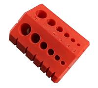 Guide de perçage professionnel pour des trous d'angle précis de 45 et 90 degrés avec guide de perçage transportable de haute précision en plastique technique