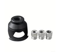 Guide de perçage vertical avec bagues de perçage pour forets de 6 mm, 8 mm, 10 mm pour un positionnement précis des trous dans le travail du bois et la construction de joints (noir)