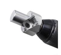 Guide de perçage vertical pour le travail du bois précis avec bagues de 19 mm et 20 mm, outil de positionnement de foret en alliage d'aluminium pour un alignement précis dans le bricolage (A)