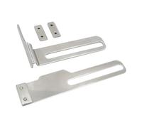 Guide de pied en zigzag facile à installer 3 aiguilles 5 fils pour machines à surjeteuse changement rapide de tissu outil d'alignement de couture