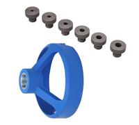 Guide de poinçonnage pour perceuse à bois, outil de travail du bois et localisateur en aluminium pour un montage de perçage vertical précis