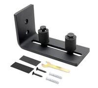 Guide de porte d'écurie, guides de porte d'écurie pour la partie inférieure, roulettes de porte d'écurie, guide de porte coulissante, butée de porte de grange, souterrain pour por