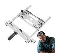 Guide De Positionnement Bois - Acier 92.5x39cm | Guide Machine Scie Circulaire | Outil De Coupe Précis | Cadre Acier Pour Découpes Précises En Menuiserie