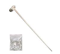 Guide de positionnement de mesure - Jauge de mesure réglable, guide de coupe de précision en acier inoxydable, instrument de mesure avec rail de 60 cm | Jauges de posizio