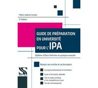Guide De Préparation En Université Pour L'ipa - Diplôme D'état D'infirmier En Pratique Avancée