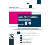 Guide de préparation en université pour l'IPA - Réussir son entrée et sa formation