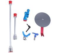 Guide de pulvérisation sans air - Séparation des couleurs - Outil de guidage de pulvérisation avec buse et tige d'extension - Facile à utiliser - Accessoire d'alimentation pour pulvérisateur de
