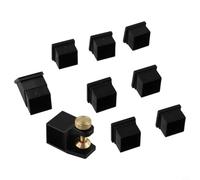 Guide de queue d'aronde en plastique pour une reproduction d'angle fiable dans les projets de menuiserie en bois avec 45 degrés 90 degrés et options de rapport conique 1:4 à 1:9