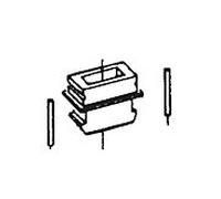 Guide de rail de roulement Grünbeck avec goupille à encoche conique 115687