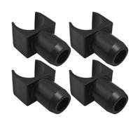 Guide De Rail De Siège De Fauteuil Roulant - Curseur En Forme De 4 Pièces | Accessoire Universel Pour Chaise De Transport | Pièces De Rechange, Réadaptation À L'hôpital, Voyage À Domicile, Support De