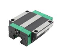 Guide de Rail linéaire HGR15 HGR20 HGR25 2 pièces + 4 pièces chariot de glissières linéaires HGH...CA ou HGW...CC(2 Rails 4 HGW15CC,350mm)