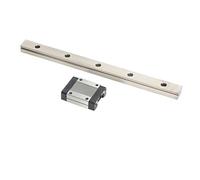 Guide de rail linéaire MGN15C Poulage en acier Sliant Rail coulissant 3D Imprimantes CNC Machine MODE MINIATURE Guide linéaire (200 mm)